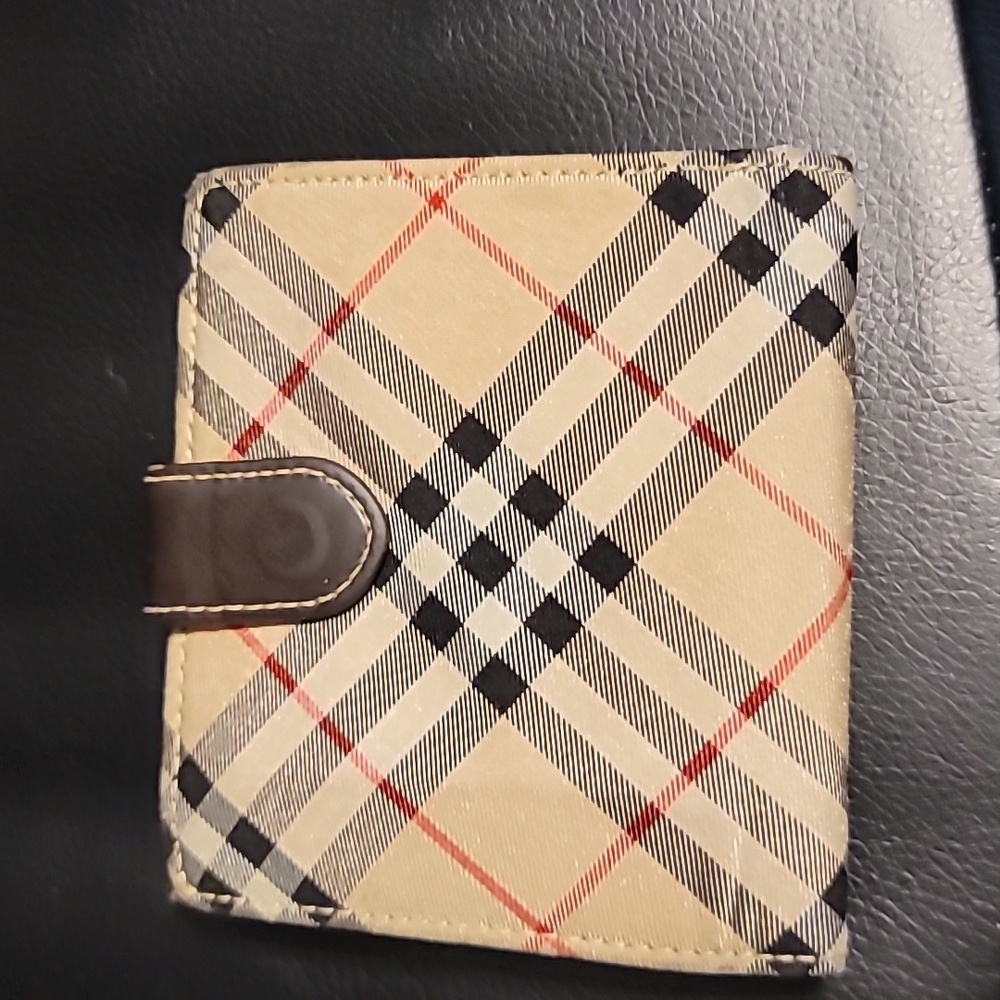 Burberry Tan and Brown Compact Wallet - Picture 2 of 9